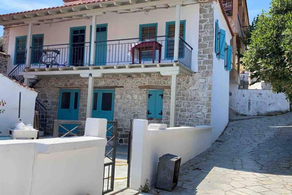 House Marika - Between Sea & Mountains Sykia Exterior foto