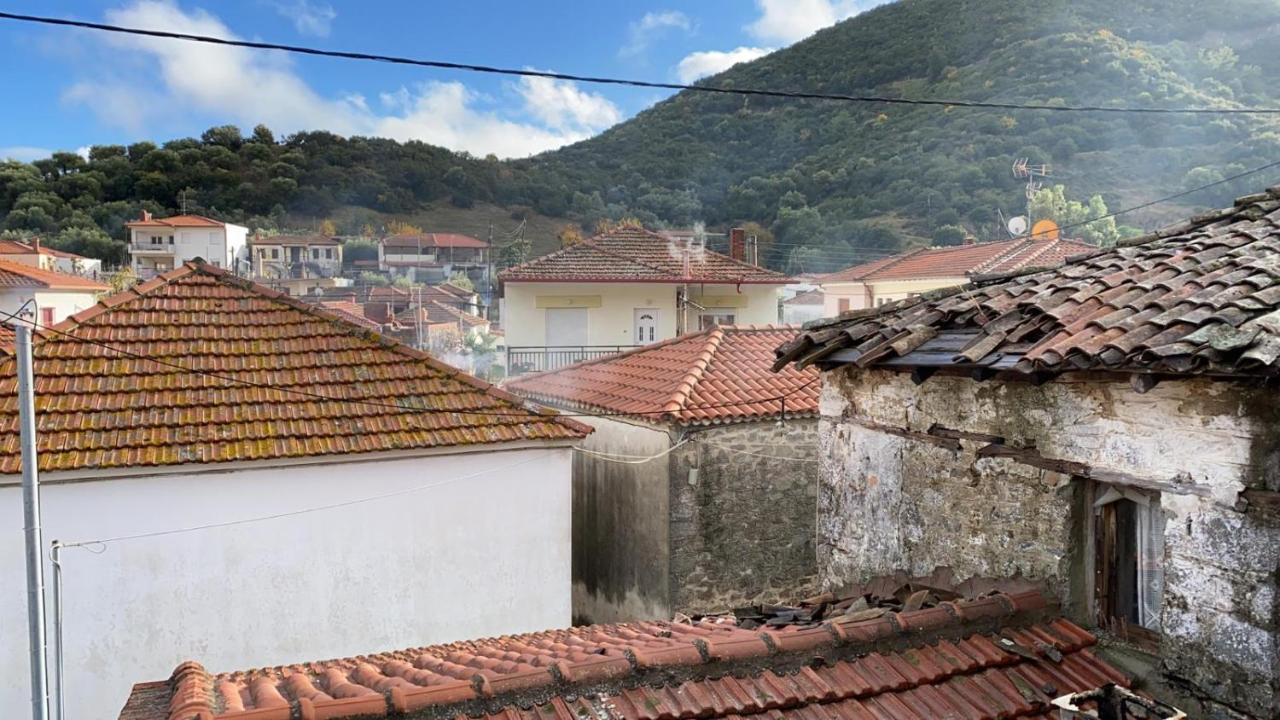 House Marika - Between Sea & Mountains Sykia Exterior foto
